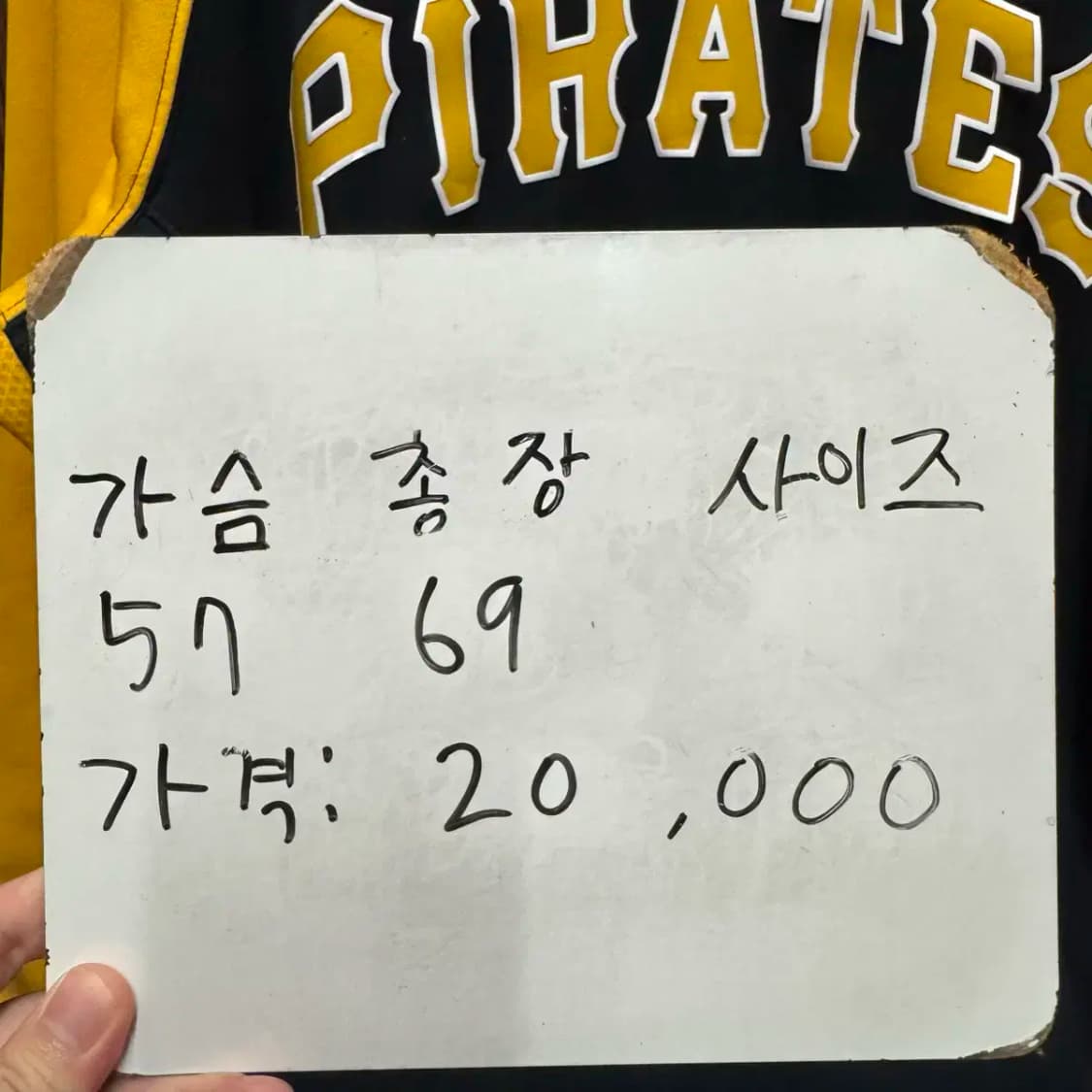 나이키 MLB 피츠버그 파이어리츠 트레이닝 긴팔 L 상품이미지2