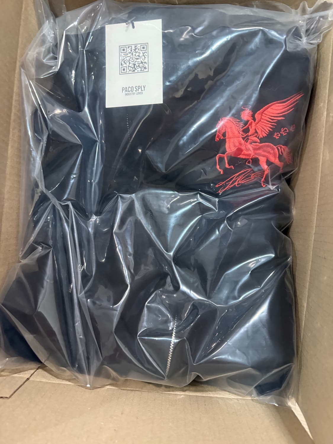 파코서플라이 후드집업 블랙 사이즈2 상품이미지1