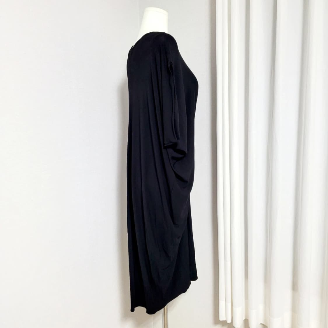 프랑스 오리지널 랑방 파리 드레이핑 드레스 원피스 (55-77) 상태완벽 상품이미지3