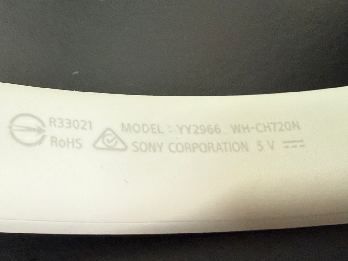 Sony 소니 무선헤드폰 WH-CH720N초경량무선노이즈캔슬링 이어폰   상품이미지8