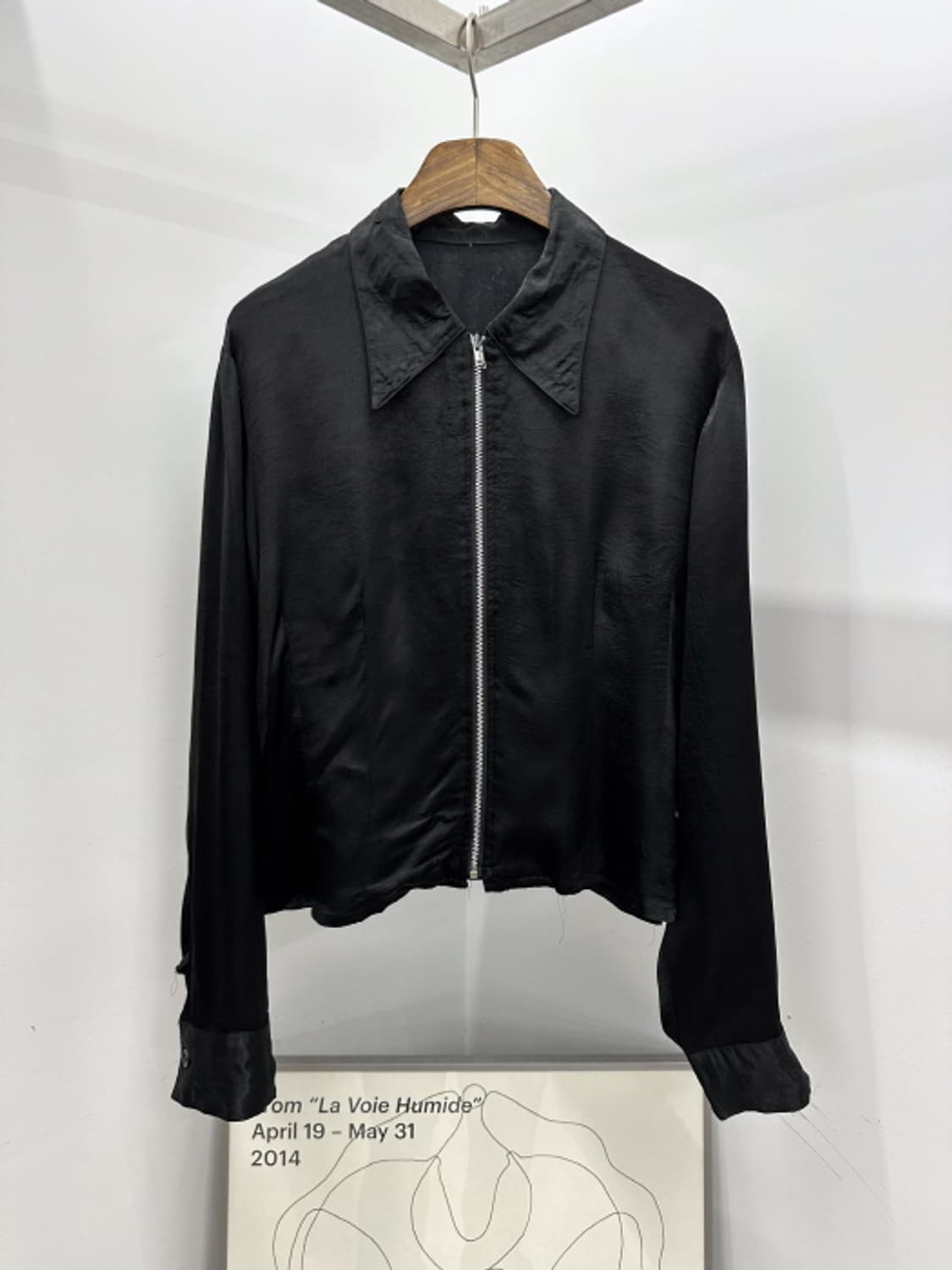 VINTAGE SATIN SHIRT (L) 상품이미지1