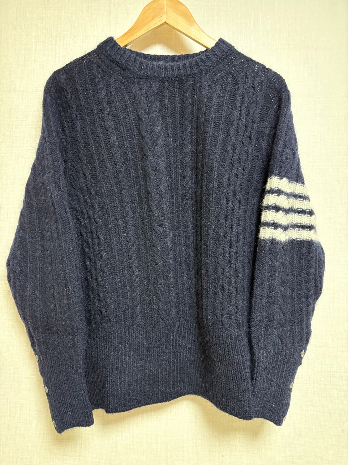 [3/새상품급] 톰브라운 아란 케이블 니트 상품이미지1