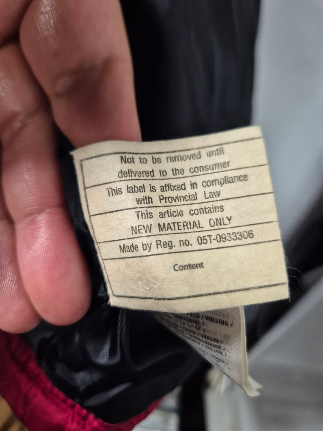 *무료배송* 아베크롬비 다크레드 덕다운 패딩 조끼 L사이즈(상태A급) 상품이미지10