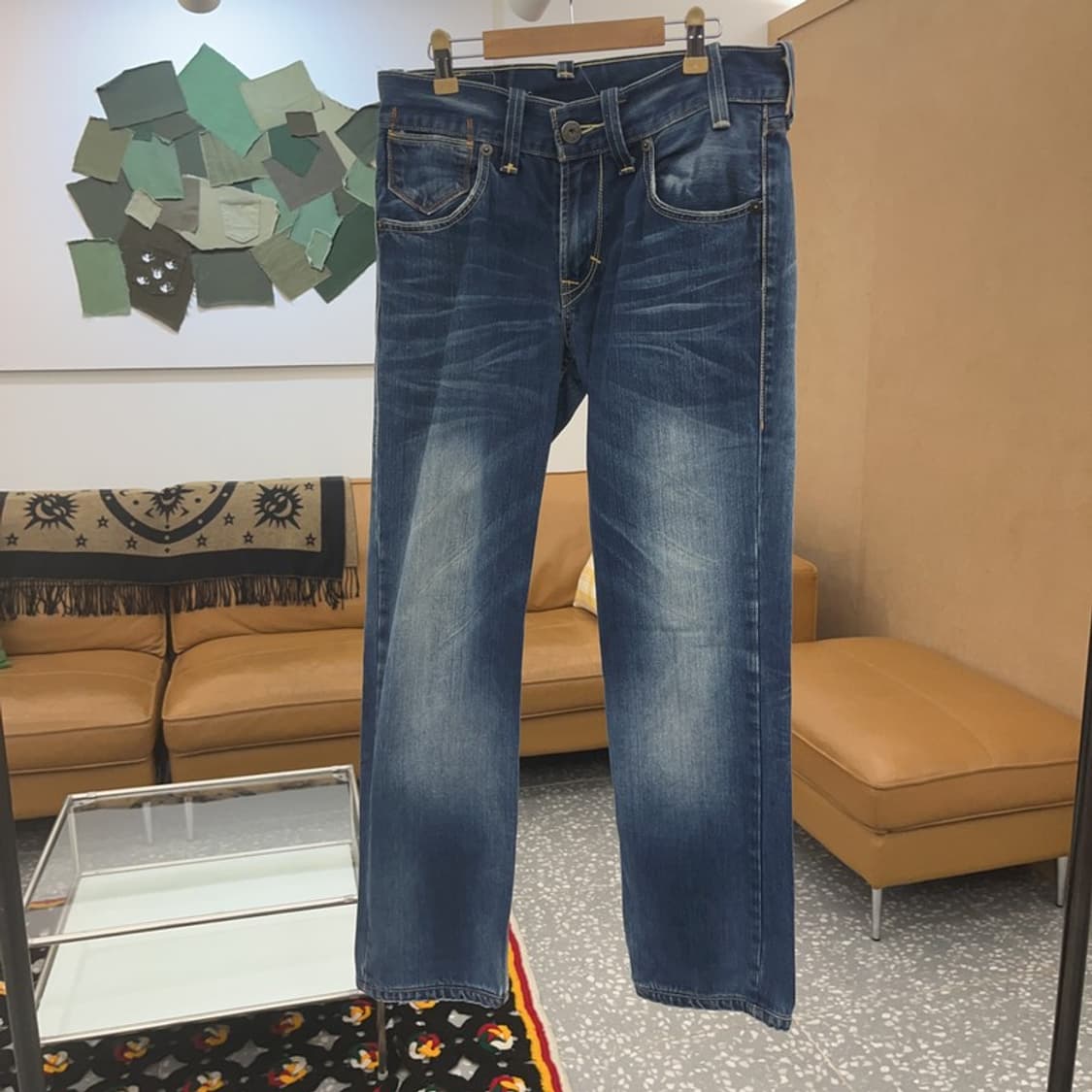 리바이스 504 빈티지 00's 워싱 데님팬츠 30인치 C06794 상품이미지3