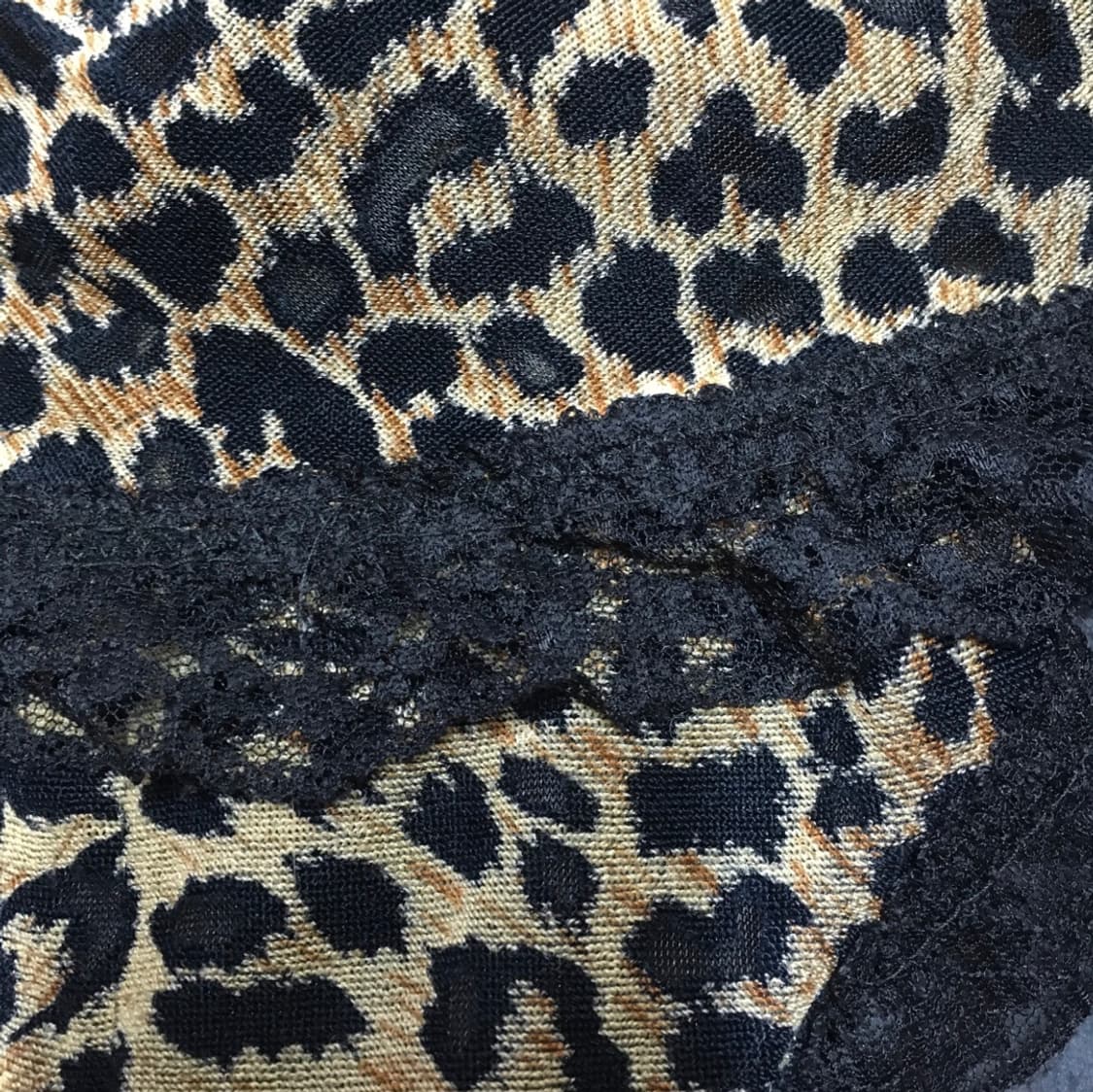 빈티지 호피 케이프 상품이미지2