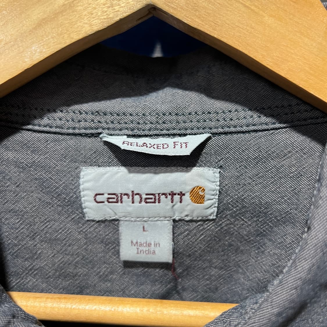 칼하트 그레이 포켓셔츠 상품이미지3