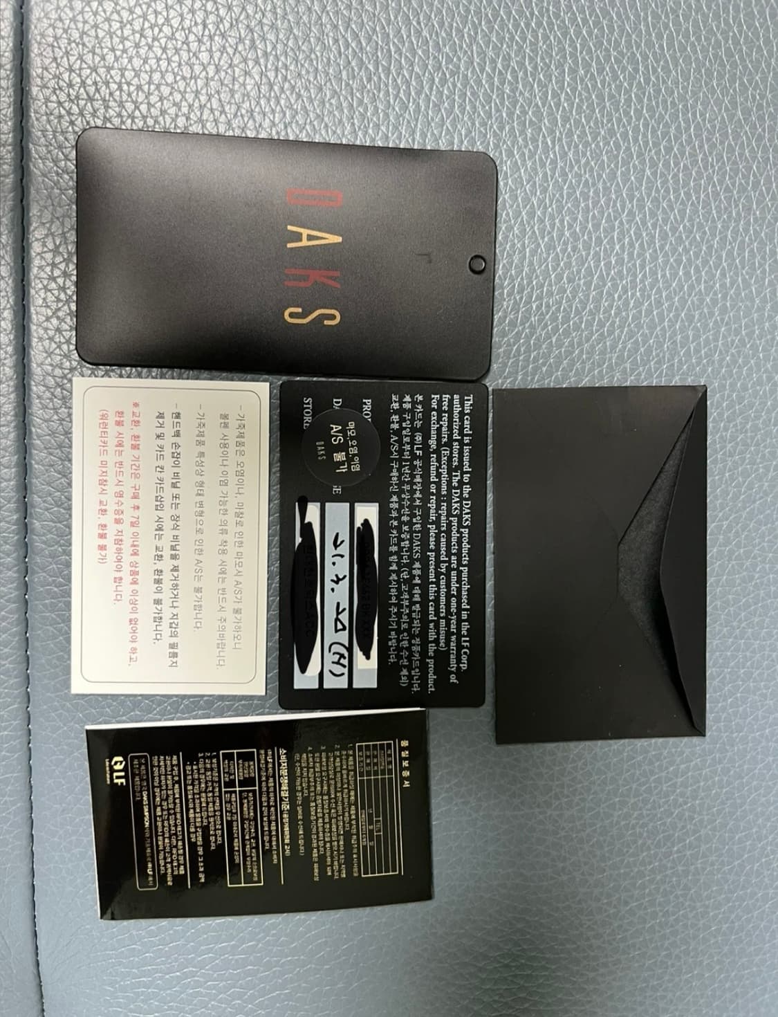 닥스 가죽 핸드백 클러치백 상품이미지5