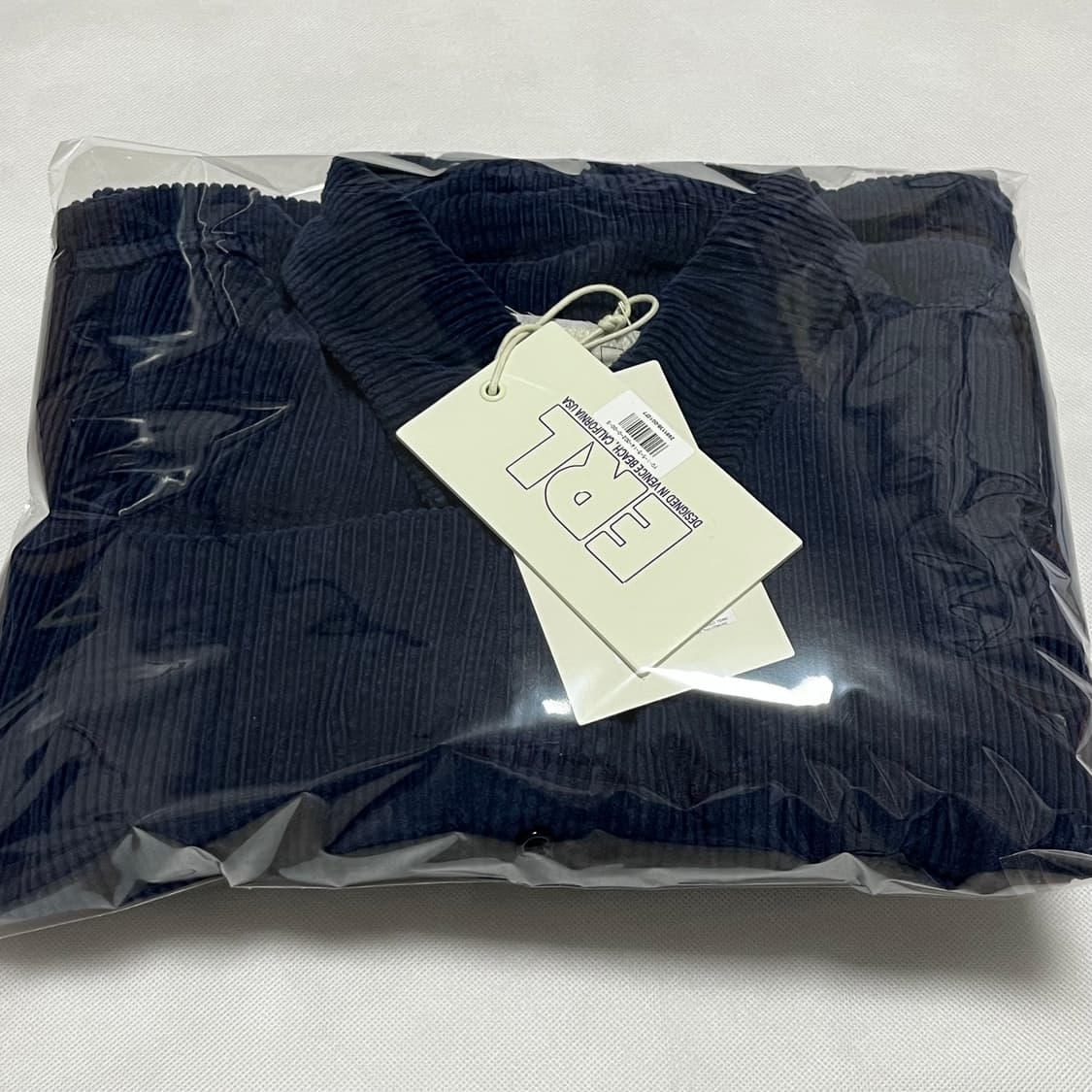 [M,L]이알엘 ERL 25fw 코듀로이 셔츠/네이비 상품이미지3