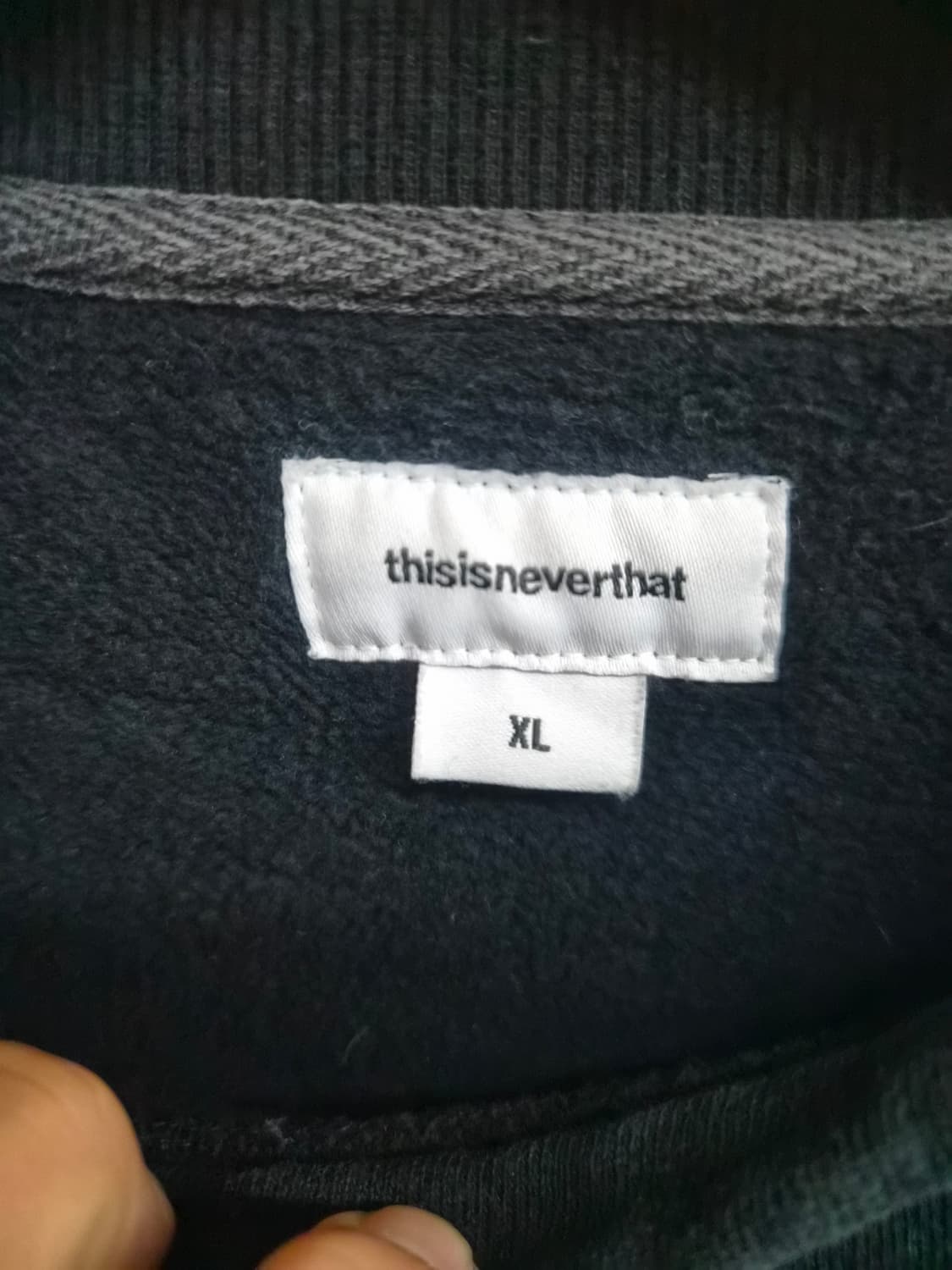 XL) 디스이즈네버댓 헤비 맨투맨 팝니다 상품이미지4