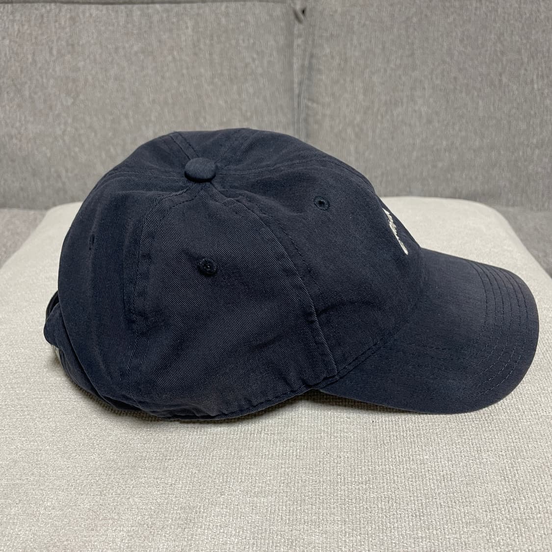 칼하트 이니셜 볼캡(네이비) 상품이미지2