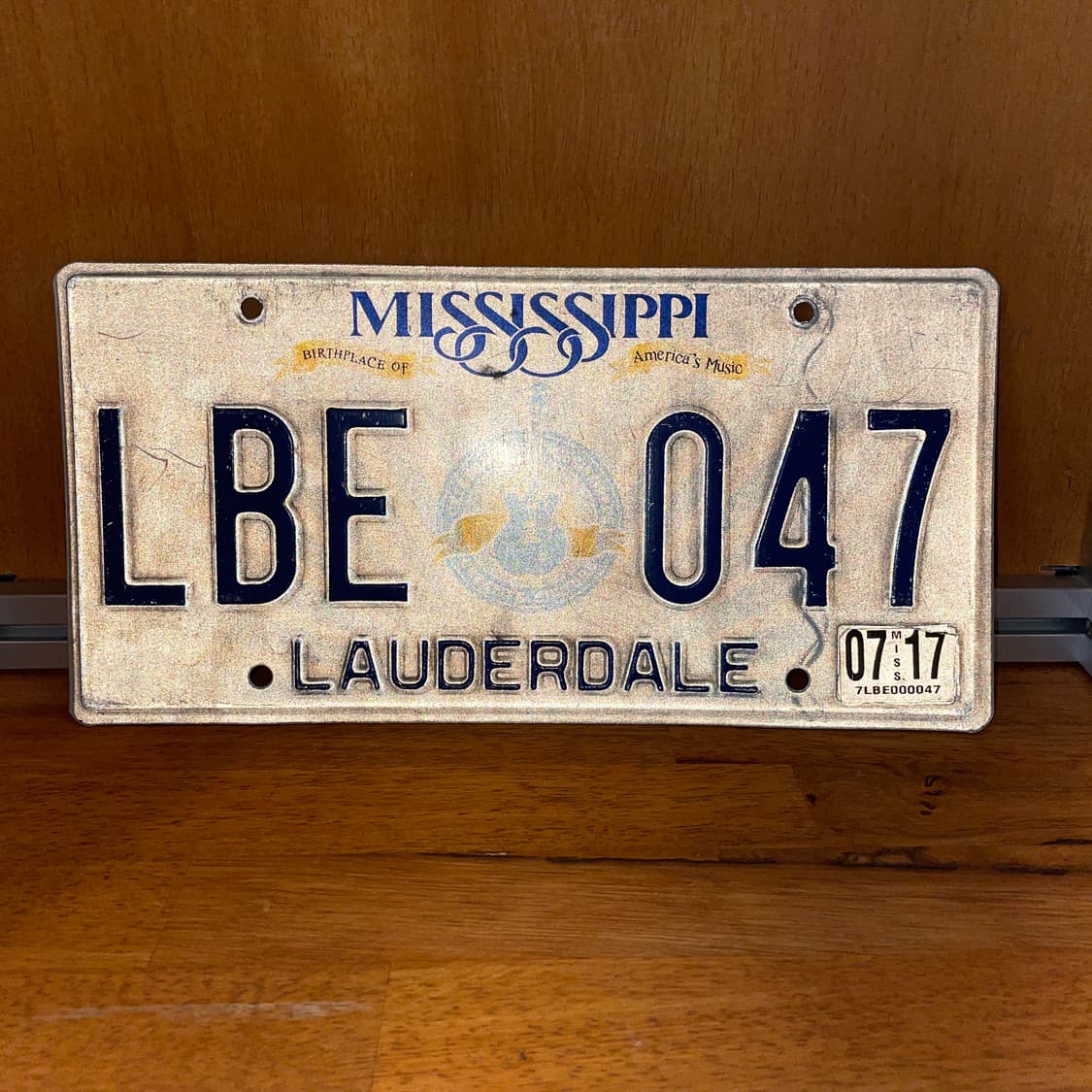 Vintage Mississippi License Plate 상품이미지3