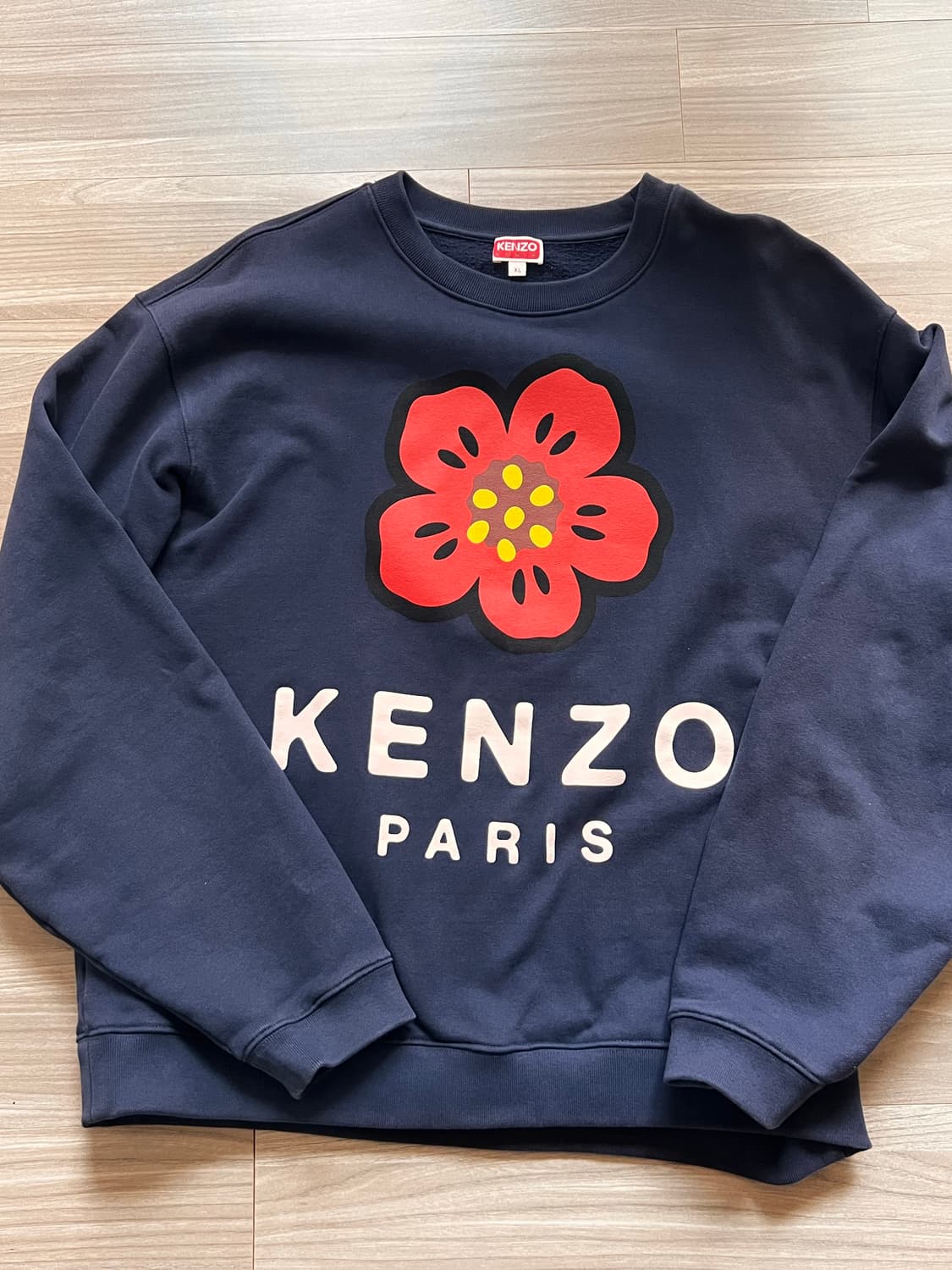 (XL) 겐조 니고 보케플라워 맨투맨 미드나잇 블루 상품이미지1