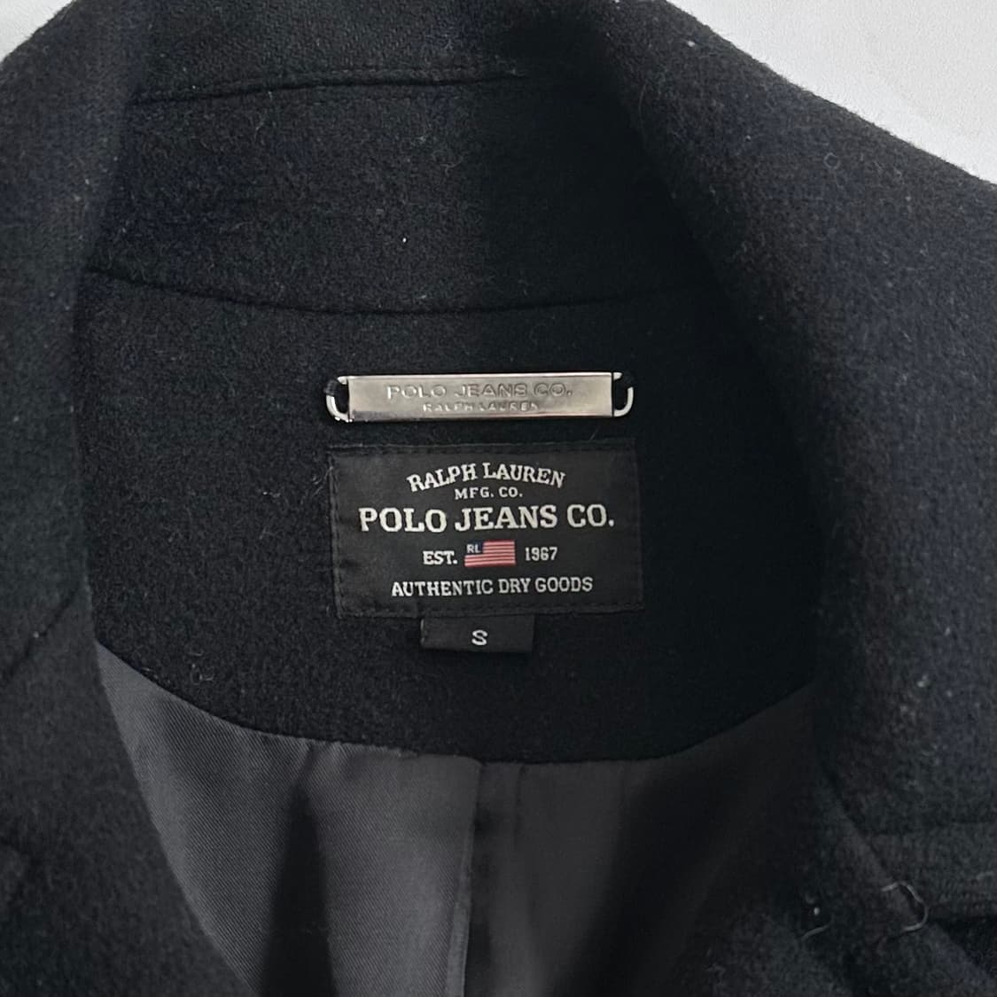 폴로 진스 우먼스 울 숏 피코트  상품이미지5