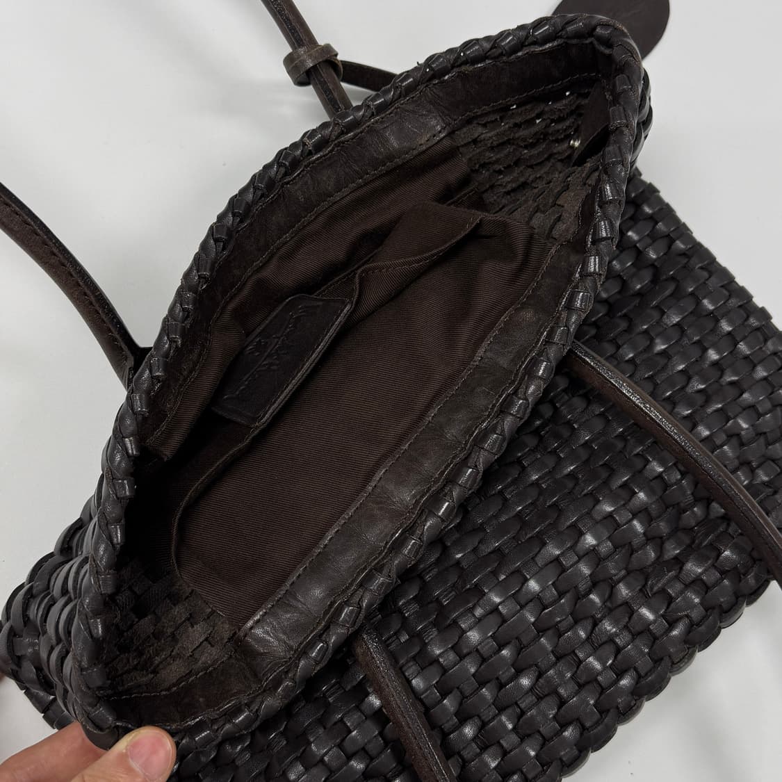 Margaret Howell leather weaving bag 상품이미지10