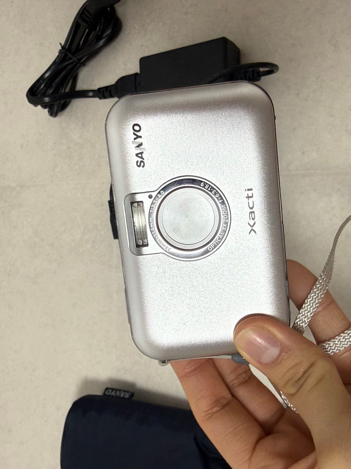 Sanyo Xacti E6 Silver+ 산요 작티 E6 실버+ 작례 ㅇ 상품이미지3