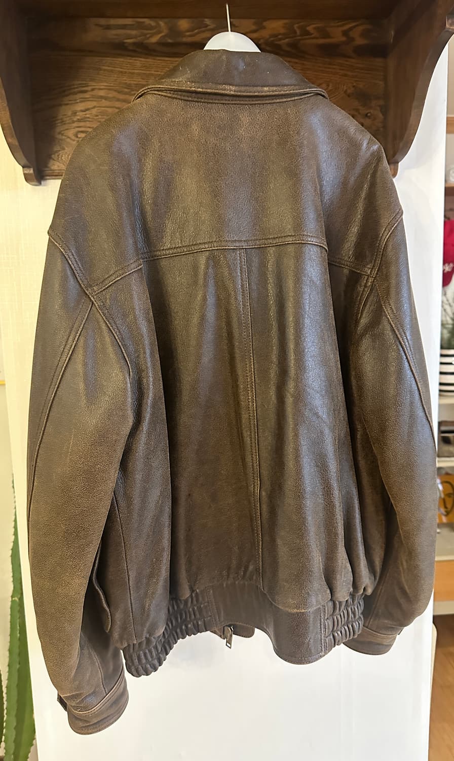 더바넷 The Barnnet A-2 가죽 점퍼 (Free) 상품이미지8