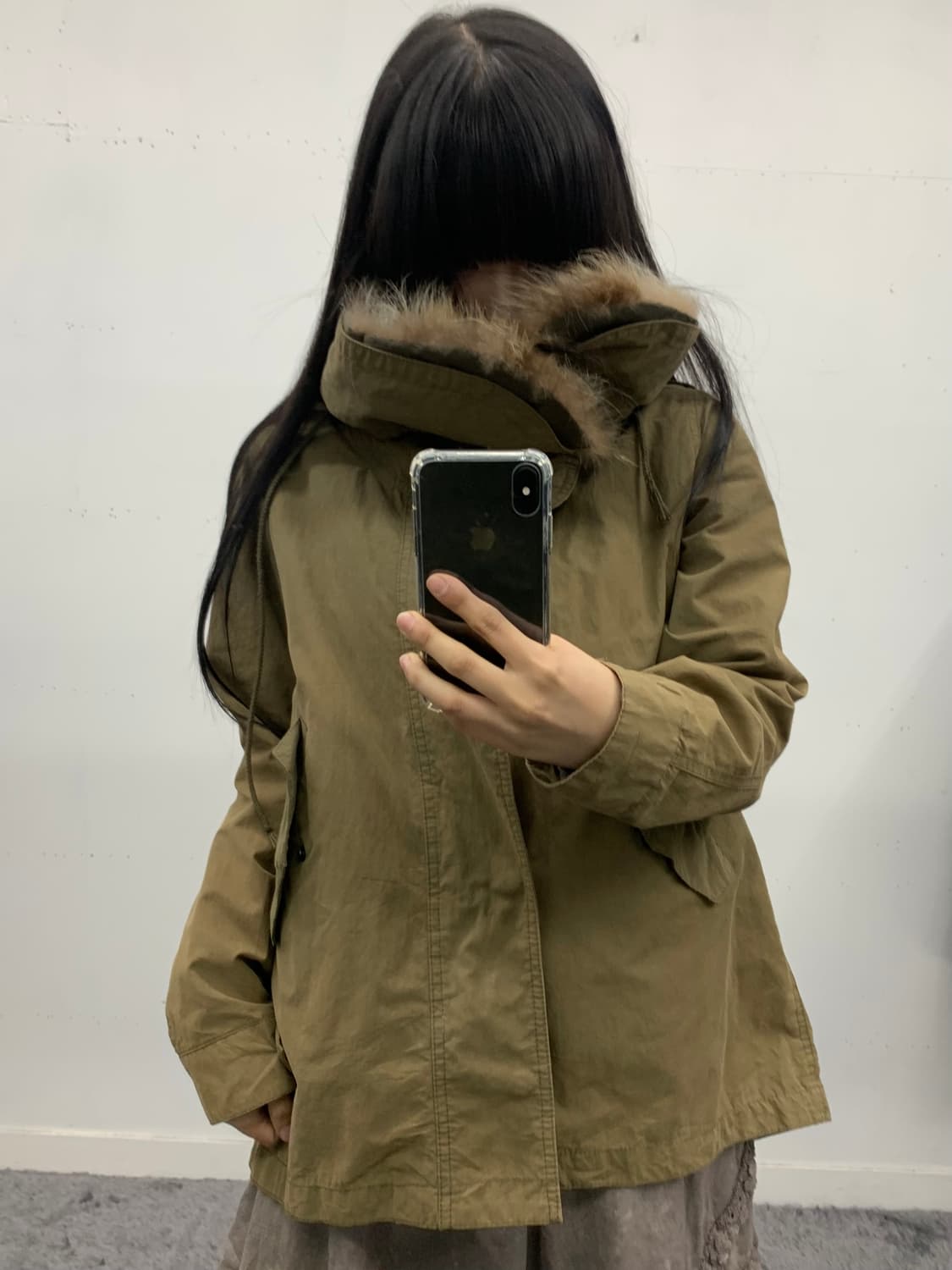 A.R.W 하이넥 야상 상품이미지1