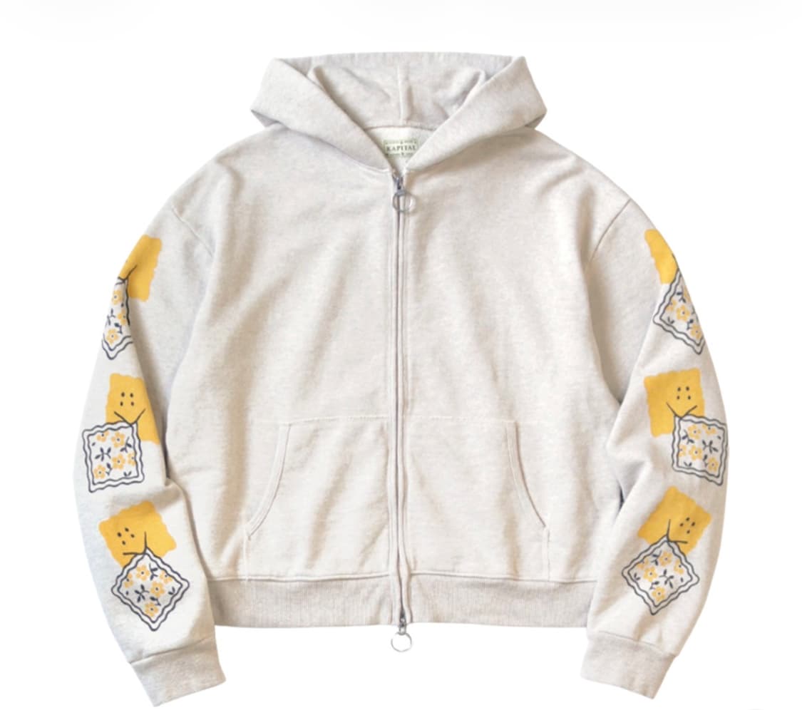 4사이즈) 캐피탈 플리스 집업 짐 후드 키나리  상품이미지1