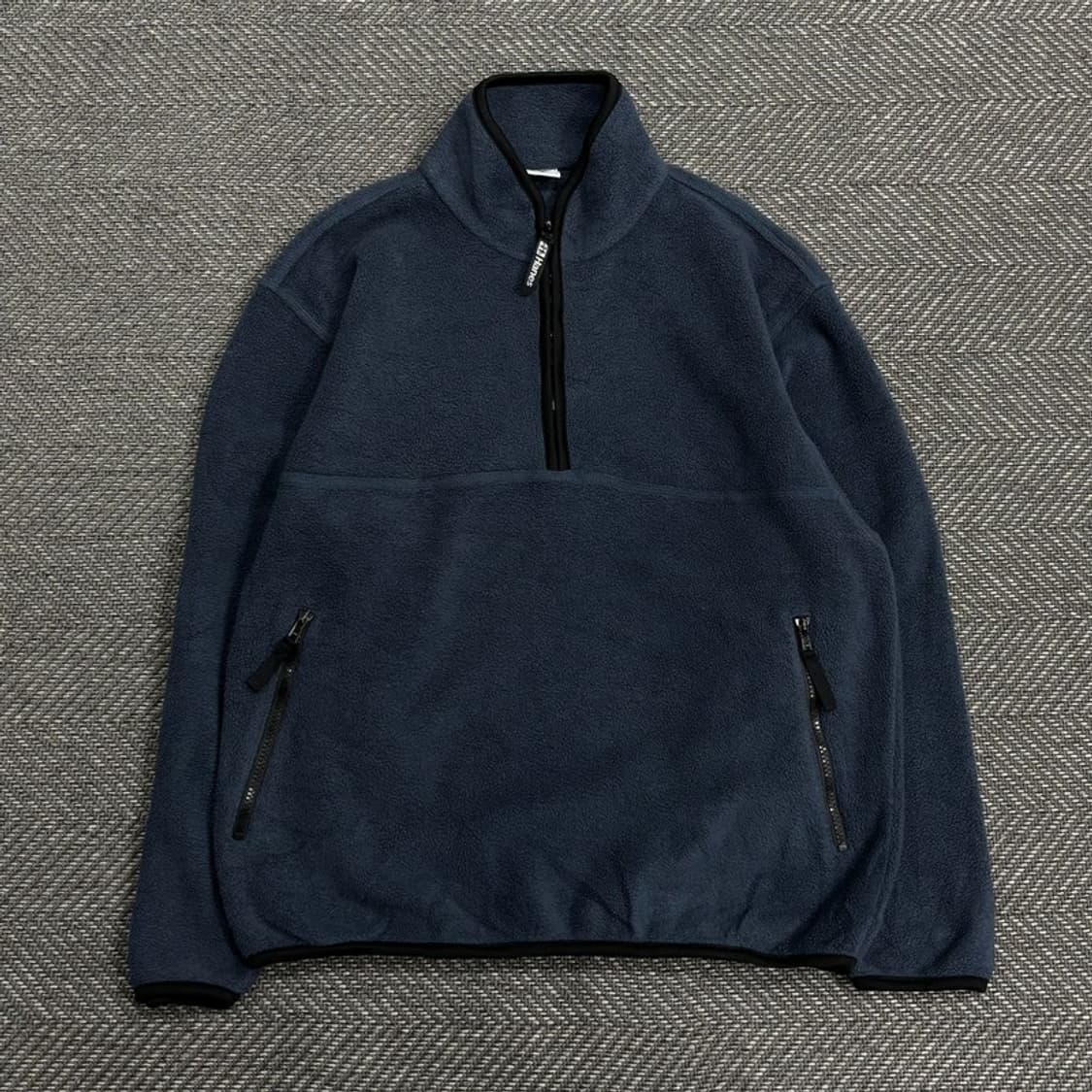 헤인즈 플리스 하프집업 V0502 상품이미지1