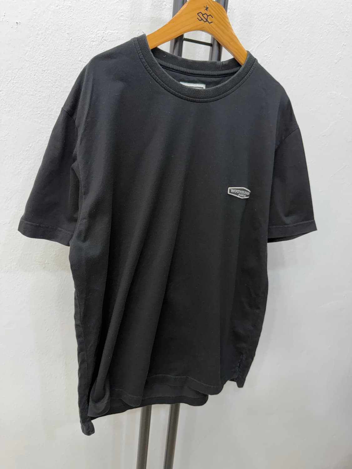 정품) 우영미 백로고 반팔 티셔츠 46 상품이미지2