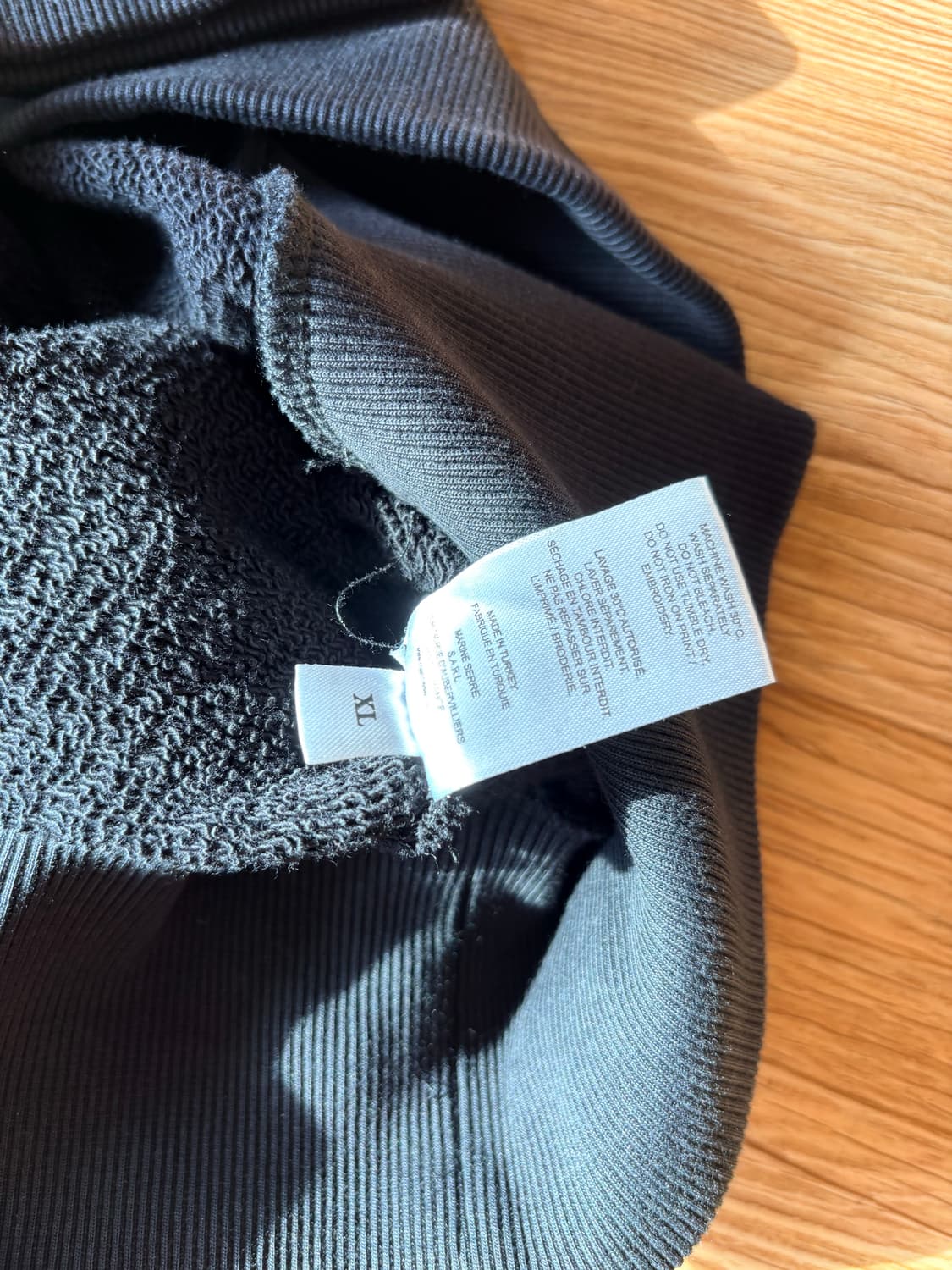 마린세르 하이넥 집업 XL 상품이미지3