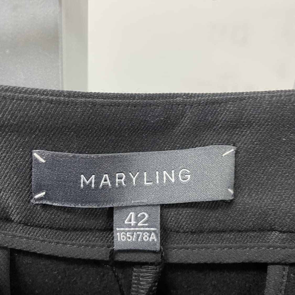 메릴링 블랙 슬랙스 42(W) 상품이미지5