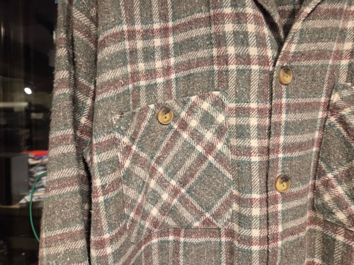 정글스톰 오픈칼라넥 플란넬셔츠 상품이미지4