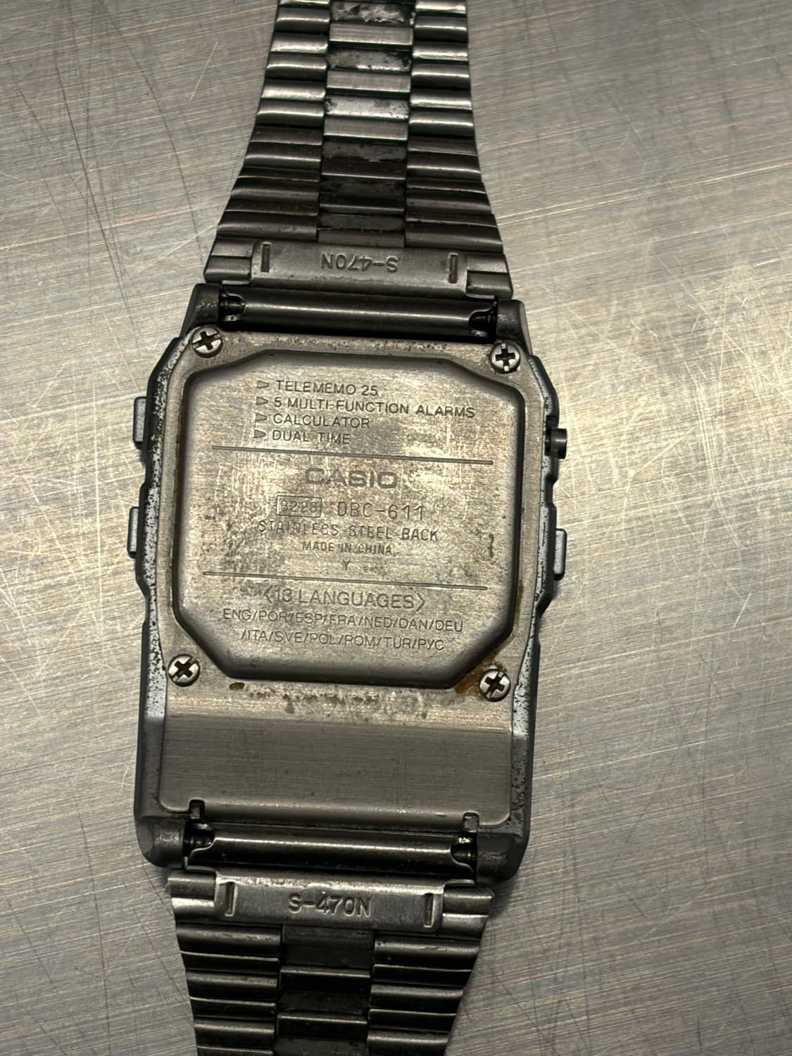 카시오 데이터뱅크 DBC-611 상품이미지2