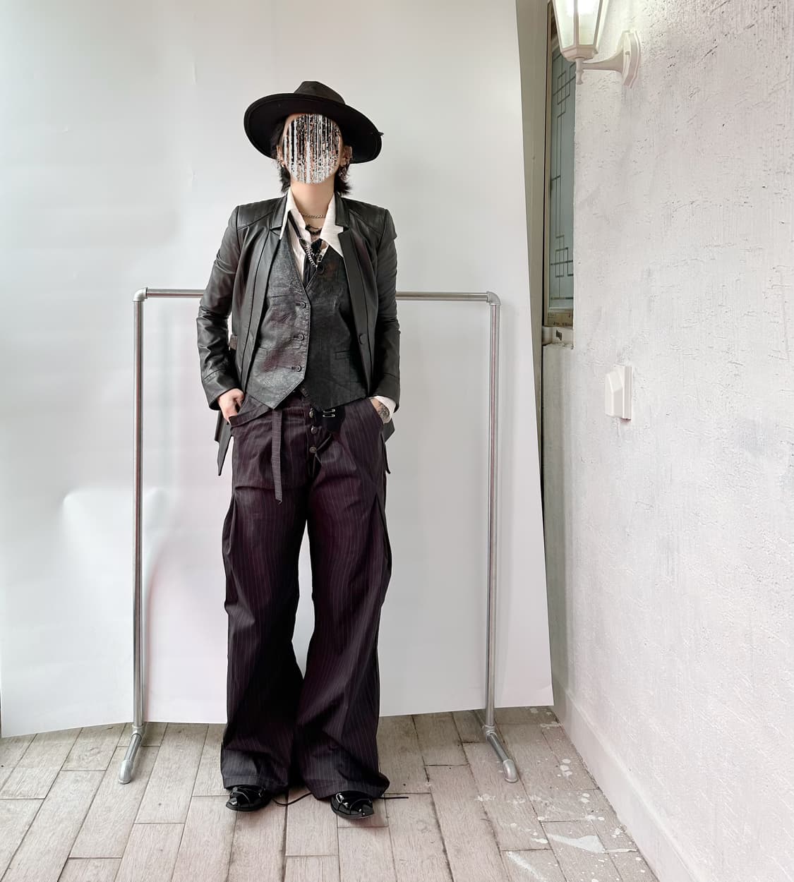 Elloie Dieu snake pattern point jacket 상품이미지3