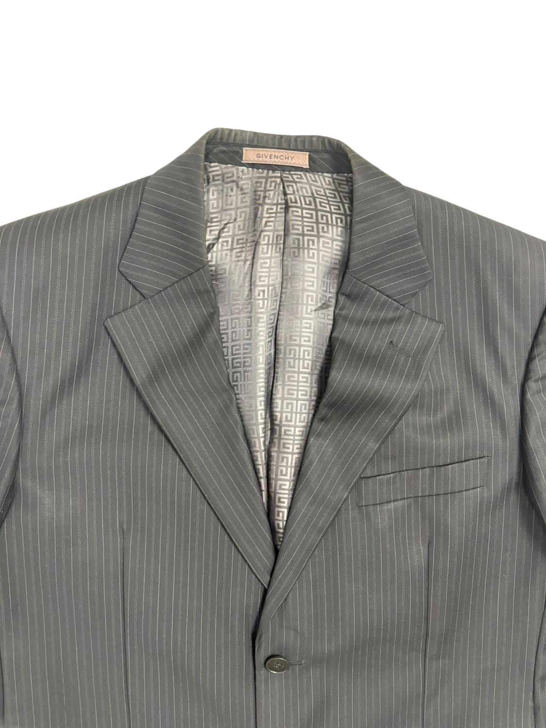 지방시 스트라이프 블랙 자켓 상품이미지4