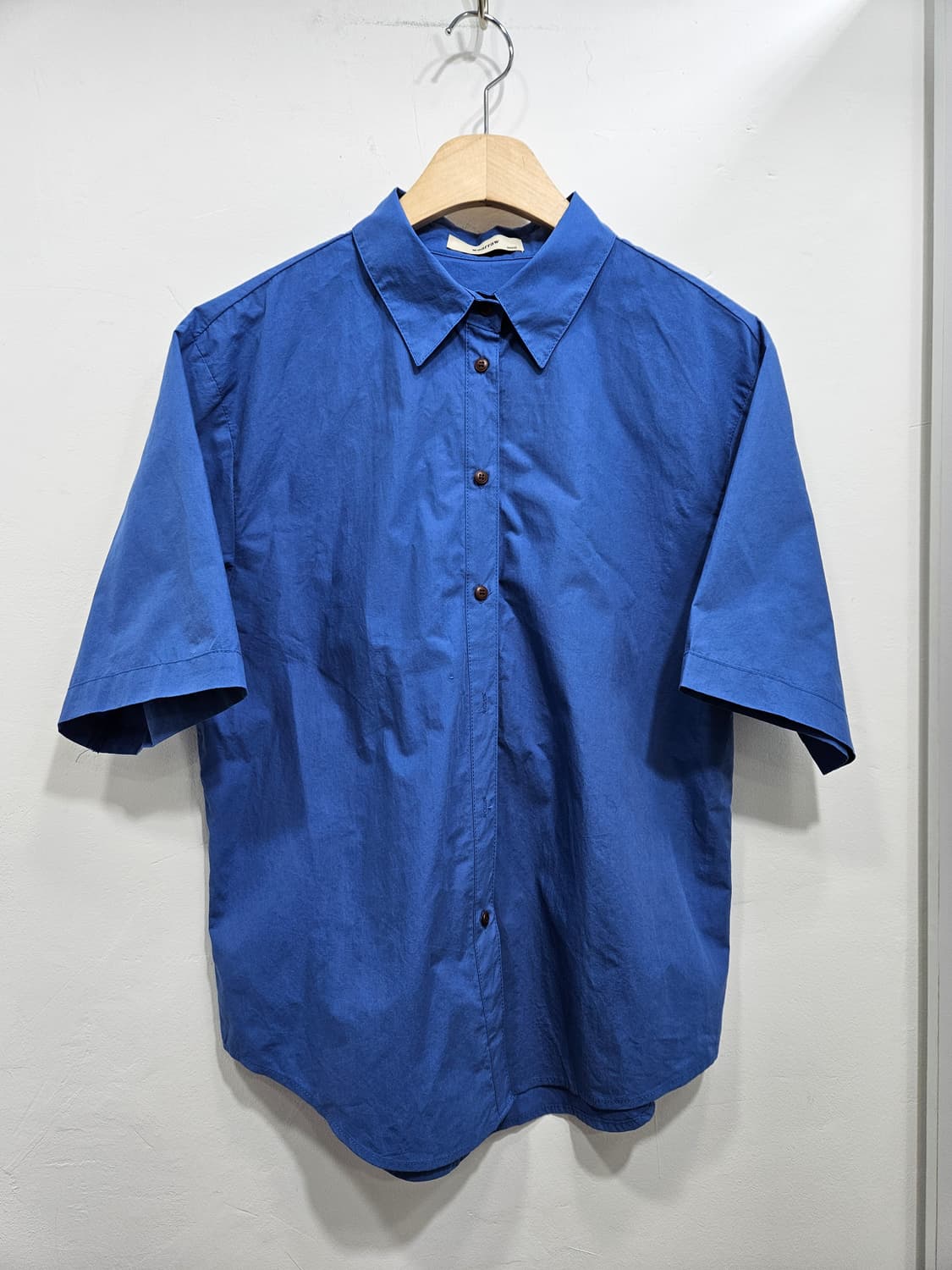 Wearraw 파랑 반팔 셔츠 상품이미지5