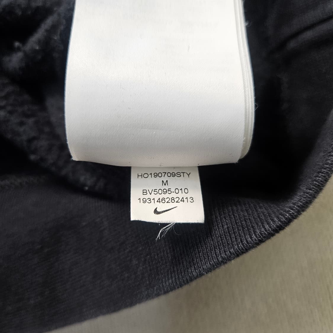 M 나이키 저스트두잇 로고 기모 후드티 0326Y 상품이미지5