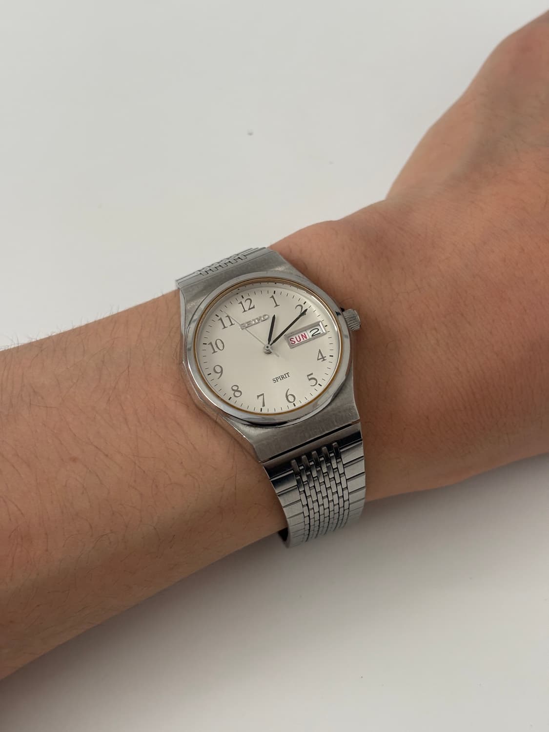 1990s Spirit Arabic Dial Silver Quartz 상품이미지9
