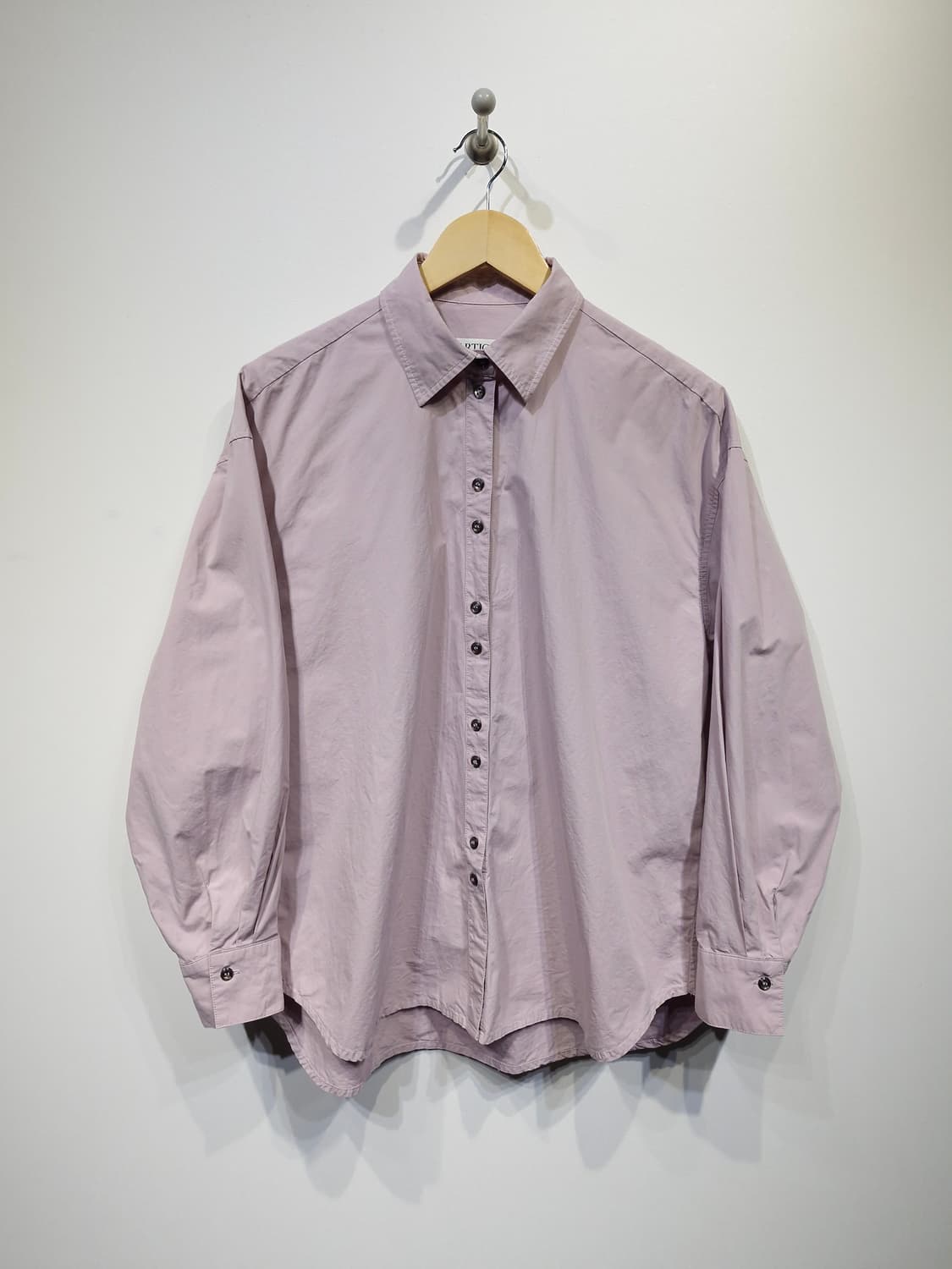 라티젠(LARTIGENT) LY 버튼 셔츠 바이올렛 상품이미지4