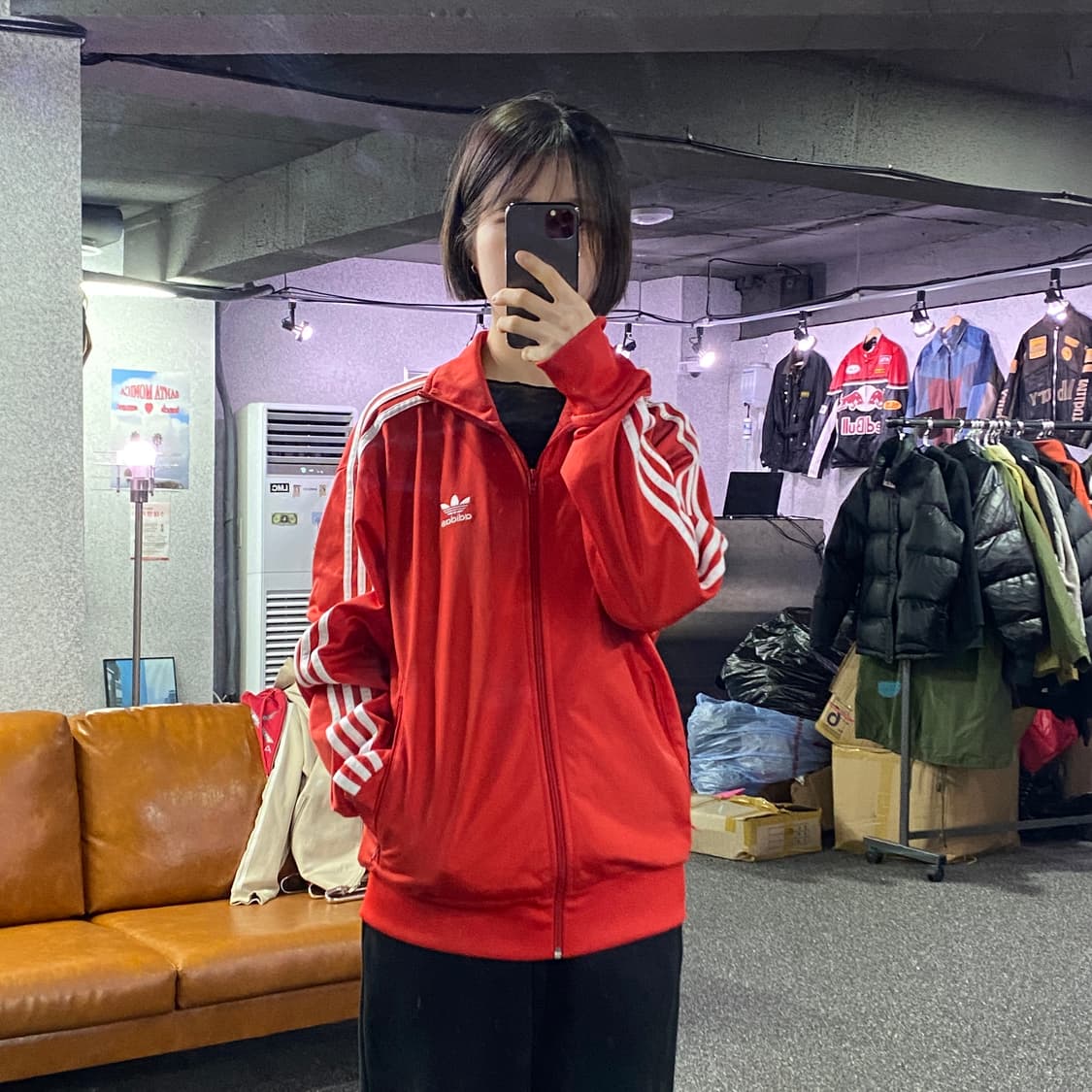 아디다스 파이어버드 레드 트랙탑 져지 B3427 상품이미지1