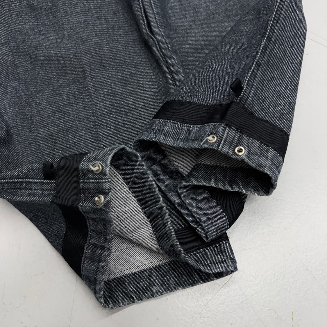 올드스쿨 Y2K 카고 와이드 데님팬츠 상품이미지7
