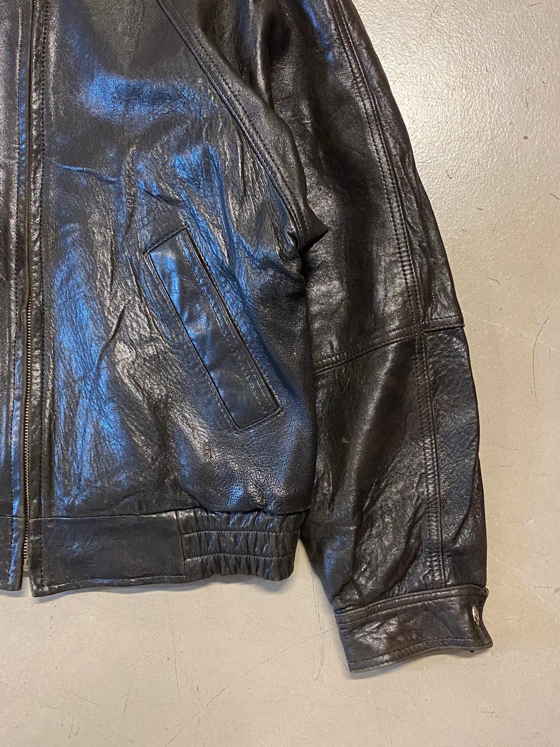 빈티지 레더 자켓 (Man L) AA1237 상품이미지4