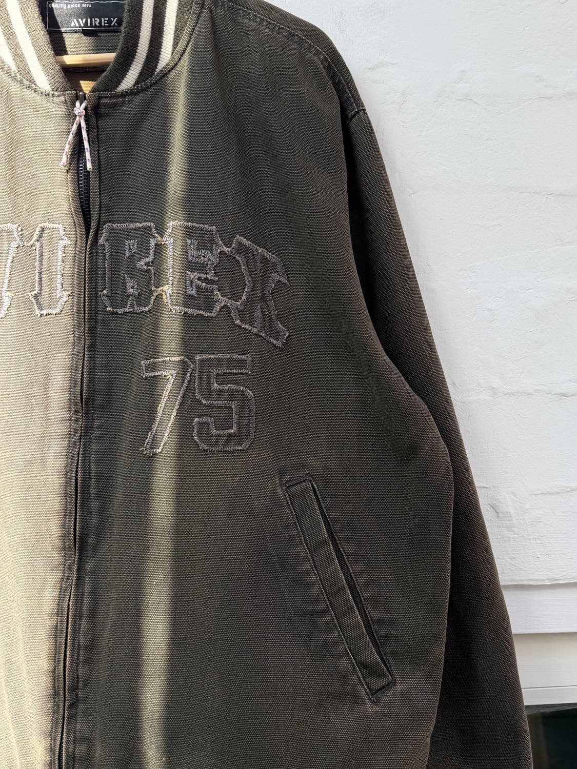 Avirex 아비렉스 빈티지 바시티 자켓 XL 상품이미지2