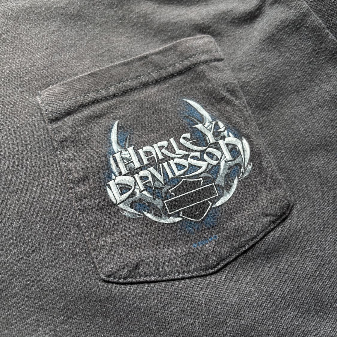 빈티지 할리데이비슨 플레임 롱슬리브 티셔츠 상품이미지4