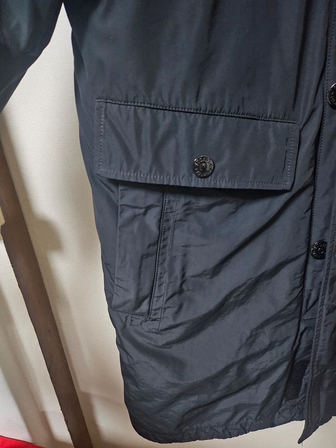 스톤아일랜드 패딩코트 블랙M 상품이미지3