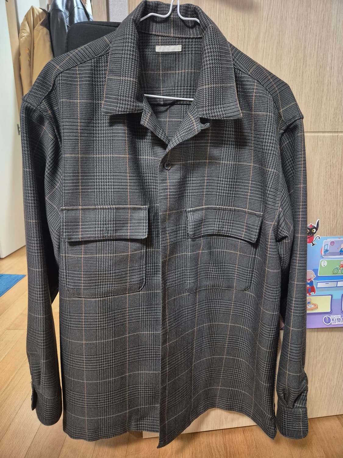 GU 자켓 체크 상품이미지1