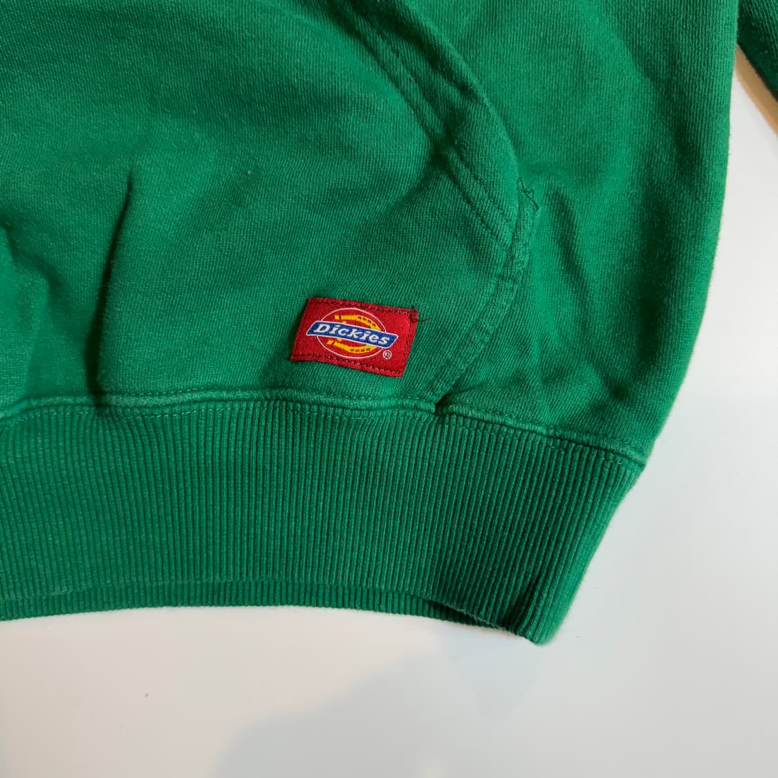 디키즈 빅 로고 그린 후드 티셔츠 상품이미지3
