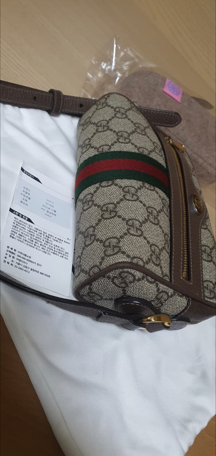 구찌 오피디아 크로스백/카메라백 미니 정품S급(보증서O) 상품이미지7