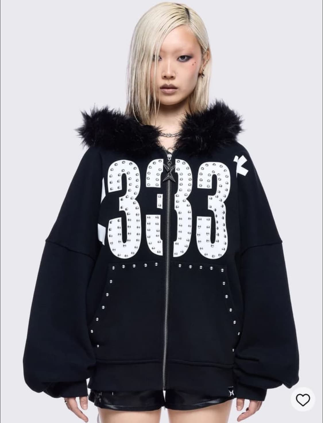 (27일까지밍가런던 minga london 333후드집업 (s/m사이즈) 상품이미지1