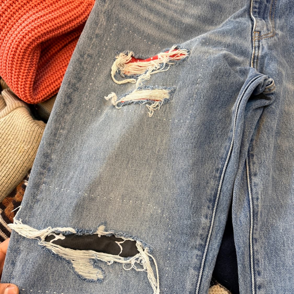 리바이스 토이스토리 568 루즈핏 패치워크 34x32 35 상품이미지2