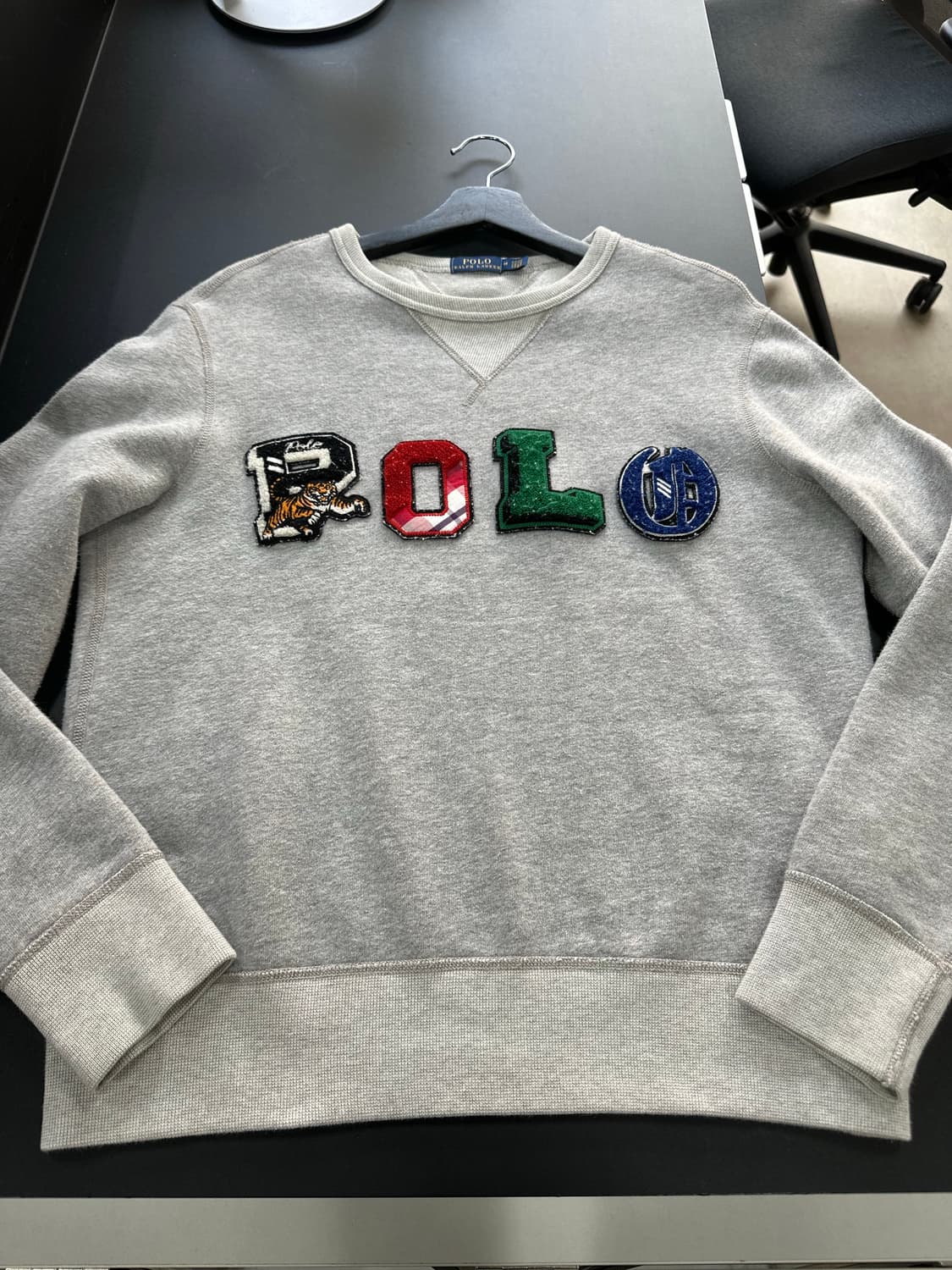 폴로랄프로렌 타이거 플러피로고 맨투맨 상품이미지5