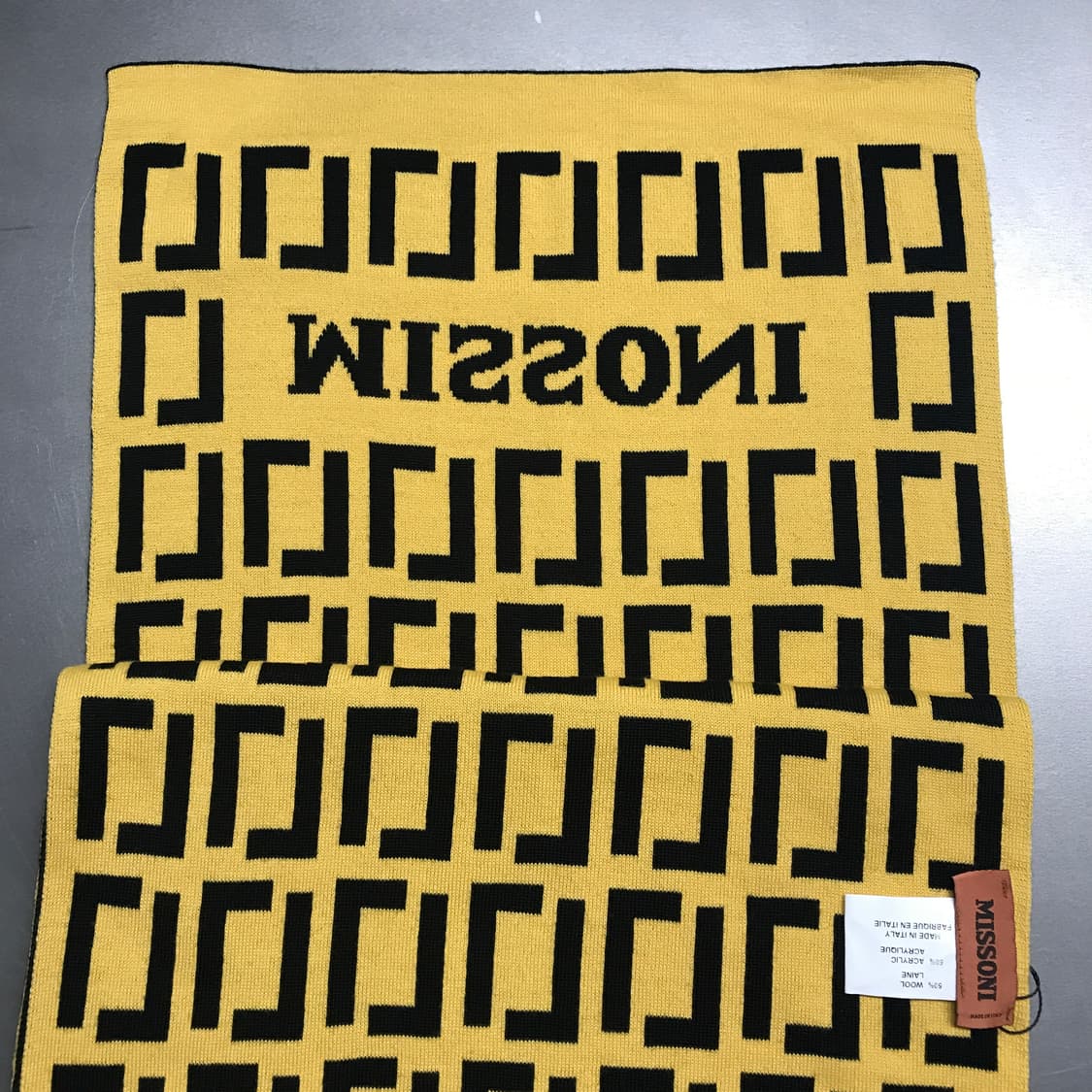 미쏘니 로고 머플러 상품이미지4