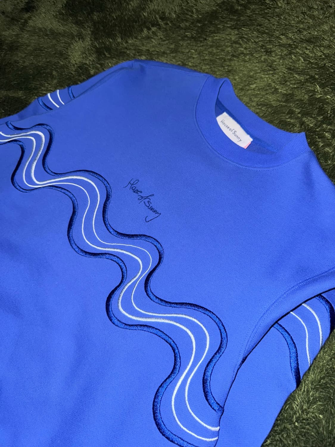 [S] House of Sunny 하우스 오브 써니 자수 로고 스웻 셔츠 상품이미지2