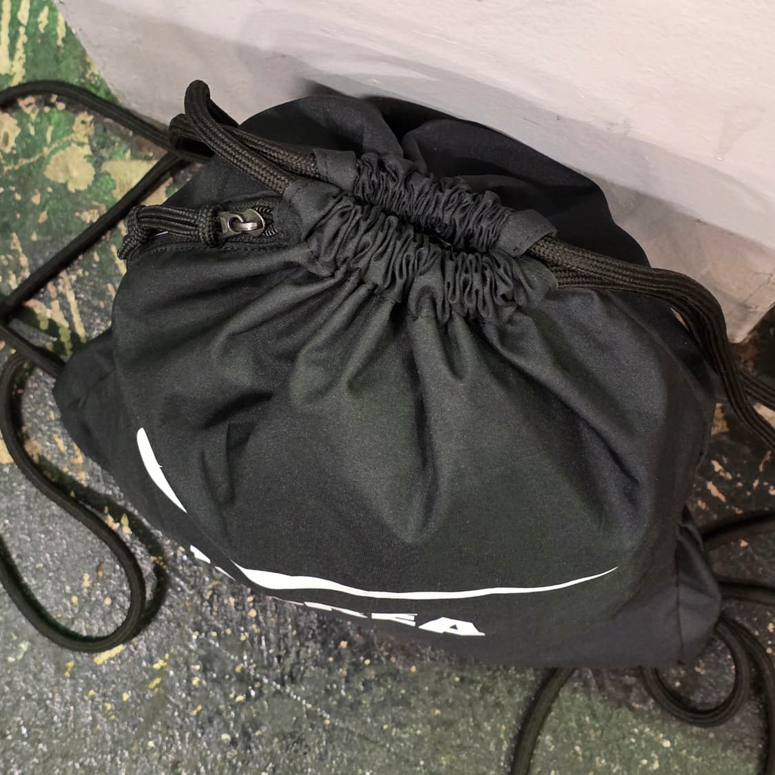 나이키 코리아 드로우스트링 백팩 블랙 상품이미지4