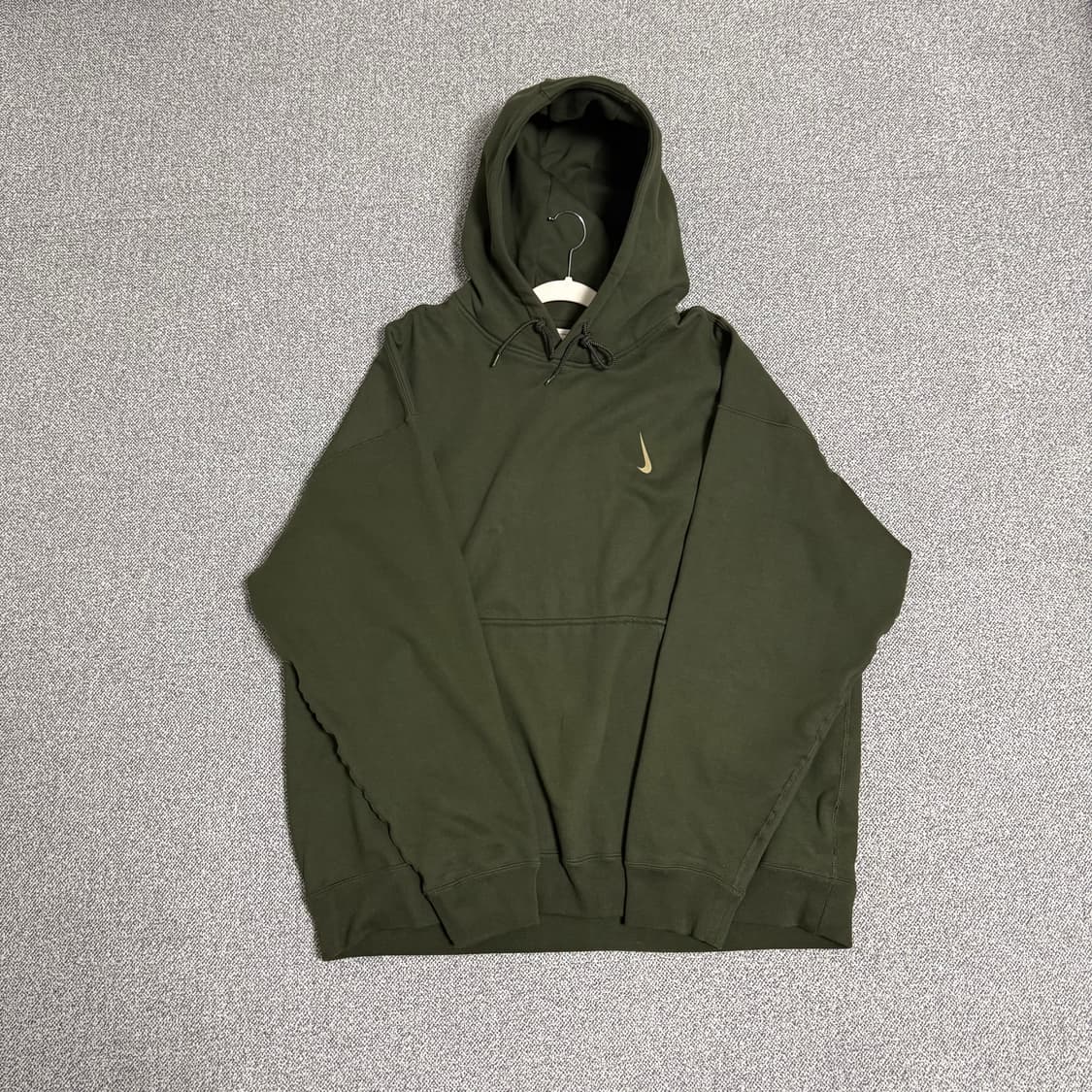 나이키 x 빌리 아일리시 NRG 후드티 카키 2XL 상품이미지1